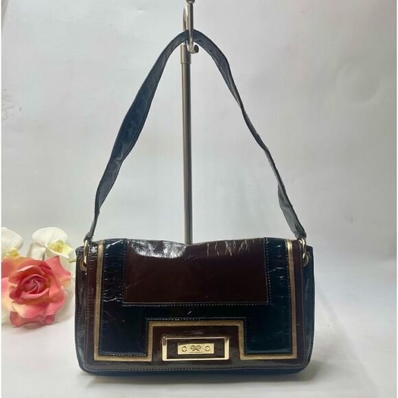 Anya Hindmarch Patent Leather Shoulder Bag - Picture 1 of 12